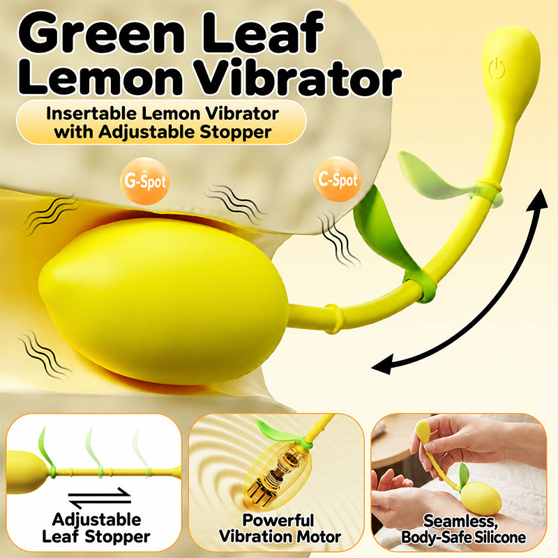 Lemon Fruit‑Style App Remote Control Kegel Vibrating Ball