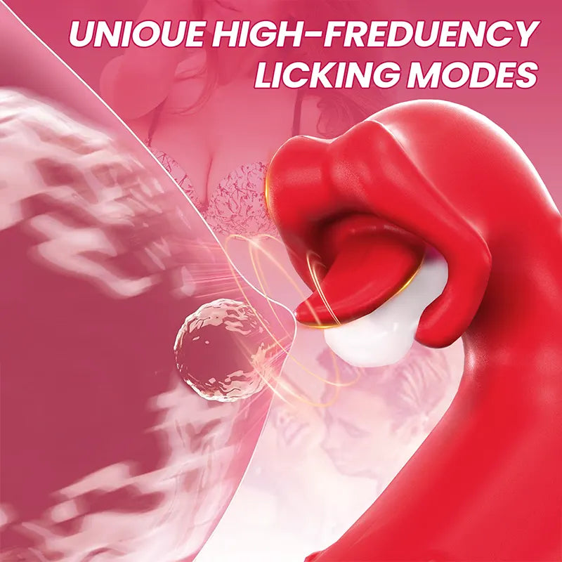 App Control Tongue Vibrator