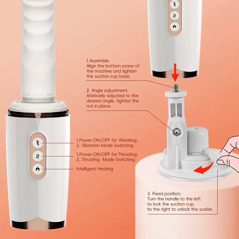 Heating Thrusting Vibrating Massager