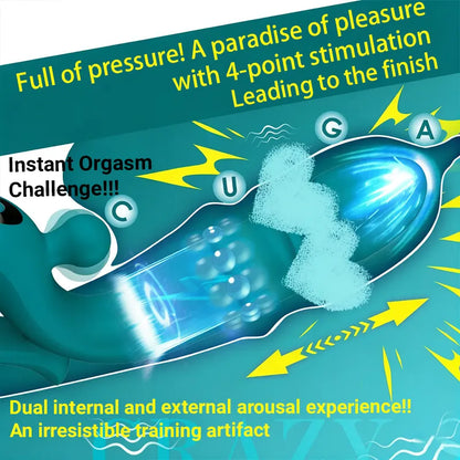 Thrusting Vibrating Ring Massager