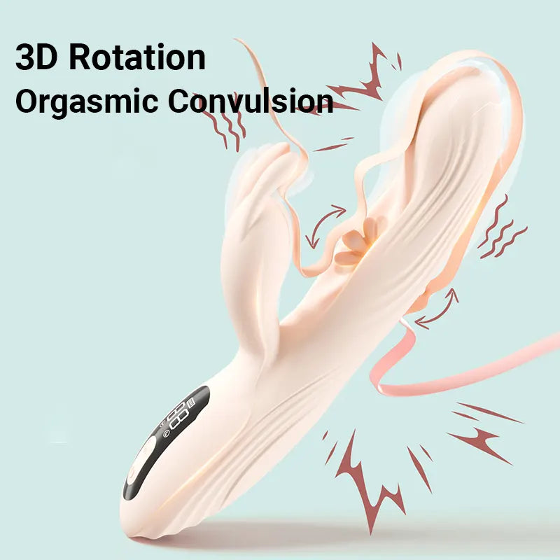 Dual-Head Splash Vibrator