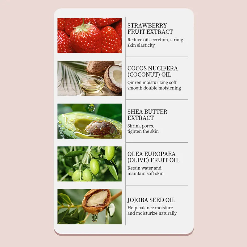 Strawberry Body Massage Oil