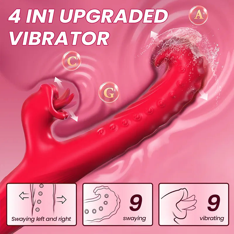 App Control Tongue Vibrator
