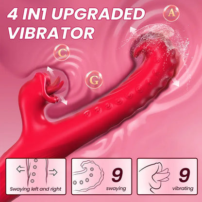 App Control Tongue Vibrator