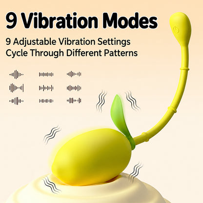 Lemon Fruit‑Style App Remote Control Kegel Vibrating Ball