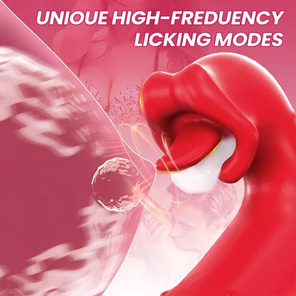 App Control Tongue Vibrator