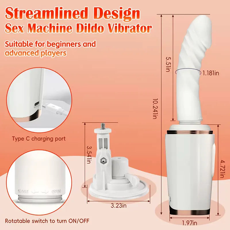 Heating Thrusting Vibrating Massager