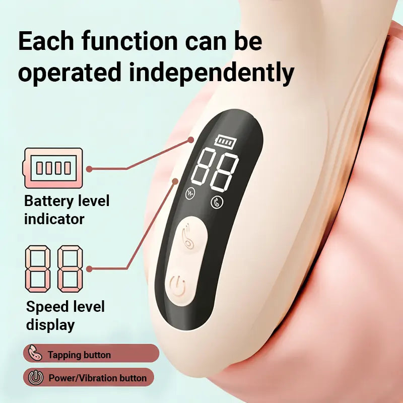 Dual-Head Splash Vibrator