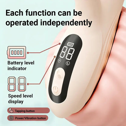 Dual-Head Splash Vibrator