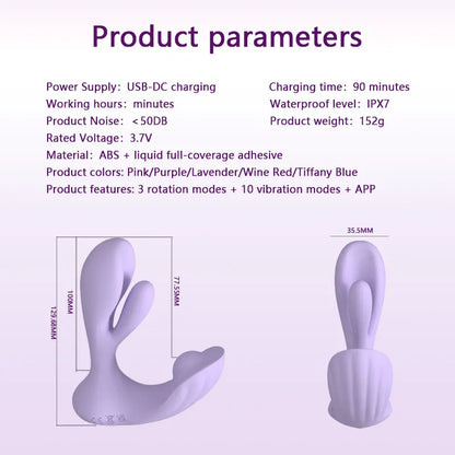 Wearable Rabbit Clit Vibrator