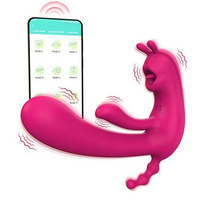 Wearable Tongue Licking Vibrator