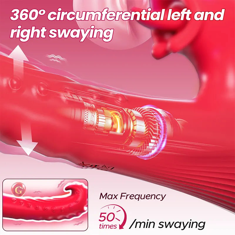 App Control Tongue Vibrator
