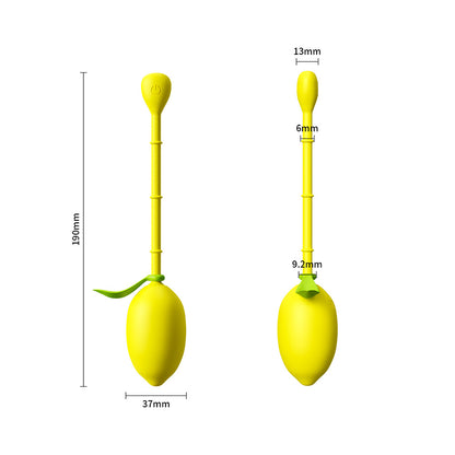 Lemon Fruit‑Style App Remote Control Kegel Vibrating Ball