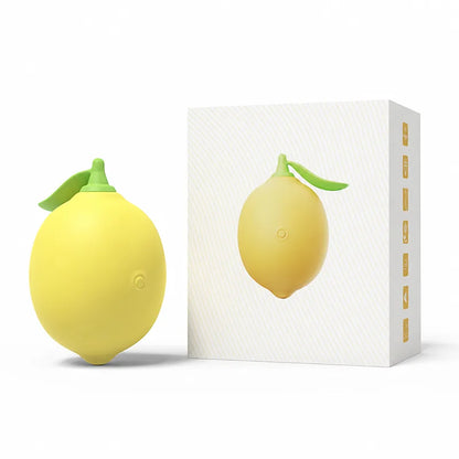 Lemon Fruit‑Style Suction Vibrating Massager