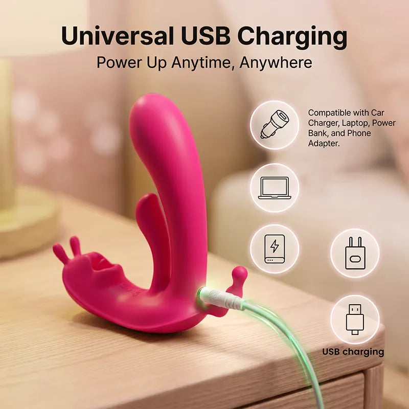 Wearable Tongue Licking Vibrator