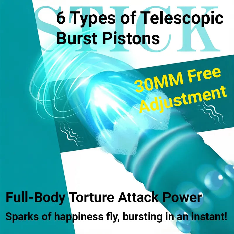 Thrusting Vibrating Ring Massager