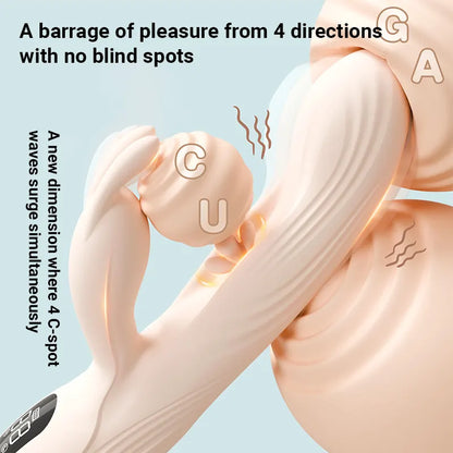 Dual-Head Splash Vibrator