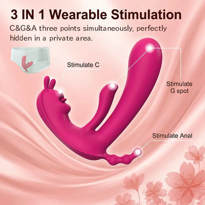Wearable Tongue Licking Vibrator