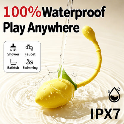 Lemon Fruit‑Style App Remote Control Kegel Vibrating Ball
